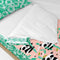 Gewatteerd beddengoed met ritssluiting HappyFriday Moshi Moshi Panda Garden Roze 105 x 200 cm