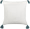 CORNUS - Sierkussen - Wit - 45 x 45 cm - Katoen