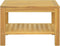 vidaXL - Salontafel - 60x60x40 - cm - massief - teakhout