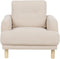 TUVE - Fauteuil - Beige - Corduroy