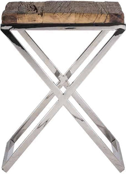 Richmond Interiors Bijzettafel Kensington 45x45 (Silver)