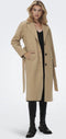 ONLY ONLEMMA NU COAT CC OTW - Dames Jas met Ceintuur - Maat XS