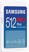 Samsung Pro Plus - SD Geheugenkaart 512GB - UHS-I 180MB/s Lezen 130MB/s Schrijven