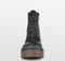 PS Poelman Dolis - Chunky Veterboots met Rits - Zwart - Maat 37