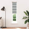 vidaXL - Zebra - rolgordijn - 45x200 - cm - stofbreedte - 40,9 - cm - donkergrijs