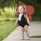 Great Pretenders Verkleedkledij Lieveheersbeestje hoofdband met vleugels -Vanaf 3 jaar - Rood