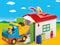 PLAYMOBIL 1.2.3 Werkman met sorteer-garage - 70184
