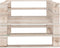 vidaXL - Tuinbank - pallet - geïmpregneerd - grenenhouten