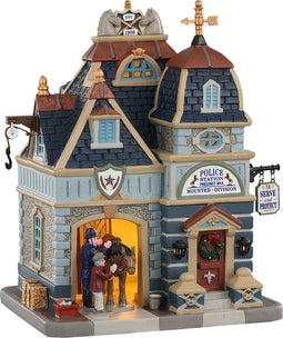 Lemax - Mounted Division Police- B/o Led - Kersthuisjes & Kerstdorpen