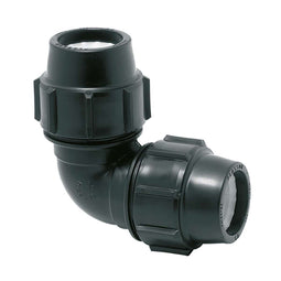 Plasson Elleboog 9 x 2,5 cm - Tuin - 90º Hoek - Polypropyleen