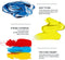 HIMI Gouache - set van 18 kleuren x 30gr - in kunststof opbergbox groen