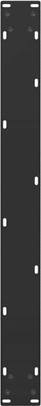 vidaXL - Eettafelpoten - 2 - st - U-vormig - 90x(72-73) - cm - staal - zwart