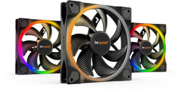 be quiet! Light Wings - Casefan - 140mm PWM ARGB - Zwart (3-pack)