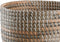Basket spelset DKD Home Decor 28 x 28 x 22 cm Tropisch Zeegras