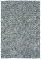 Brink en Campman - Rocks 70504 Vloerkleed - 250x350 - Rechthoek - Laagpolig,Structuur Tapijt - Modern - Grijs, Wit