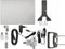 Axing TAA00320 Actieve DVB-T/T2 platte antenne Binnen, Buiten Versterking: 22 dB Wit