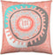 Kussenhoes Costura Yamine Coral (50 x 50 cm)