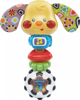 VTech Baby Puppy Rammelaar - Interactief Baby Speelgoed - Voor Jongens & Meisjes -3 tot 36 Maanden