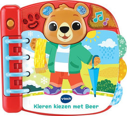 VTech Dierenvriendjes Kleren Kiezen met Beer - Educatief Speelgoed - Boekje voor Jongens & Meisjes - Van 1 tot 3 Jaar