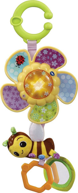 VTech Dierenvriendjes Speel met mij Bij - Interactieve Speelgoed Hanger - Kinderwagen Speelgoed - 3 tot 24 Maanden