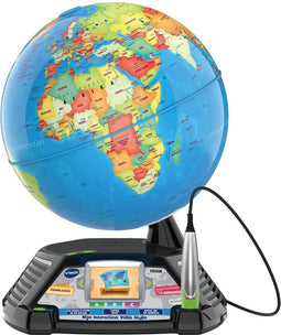 VTech Mijn Interactieve Video Globe - Wereldbol Kinderen - Educatief Speelgoed - Cadeau - Kinderspeelgoed 7 Jaar tot 12 Jaar