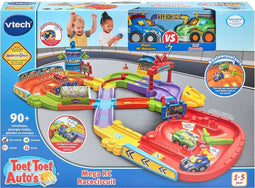 VTech Toet Toet Auto's - Mega RC Racecircuit - Interactief Speelgoed - Inclusief 2 Toet Toet Auto's - Speelgoed vanaf 1 jaar en ouder