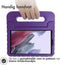 iMoshion Samsung Galaxy Tab A7 Lite - Kidsproof Backcover met handvat - Paars
