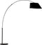 Zuiver Arc Vloerlamp/ Booglamp Zwart