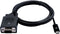 V7 V7UCVGA-2M - USB-C Adaptor - VGA D-Sub - Zwart