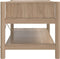vidaXL - Salontafel - 82x48x45 - cm - bewerkt - hout