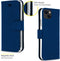 Accezz iPhone 13 - Wallet Softcase Bookcase - 3 pashouders - Donkerblauw