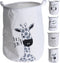 wasmand - opbergmand kinderen - speelgoedmand - mand - opvouwbaar - dier Hond - 40XH50 cm - giraf - olifant - krokodil - tijger