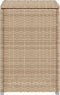 Afdekkast voor propaangasfles 40x40x60 cm Poly Rattan beige