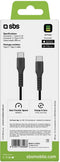 SBS TECABLETCC3M - USB-C-kabel 3m - Snelladen tot 60W - Zwart
