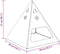 vidaXL - Vuurkorf - Piramide - 50x50x51 - cm - Weerbestendig - Staal