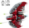 LEGO Star Wars Ahsoka Tano's T-6 Jedi Shuttle - Bouwbaar Ruimteschip - 4 Minifiguren - 601 Onderdelen