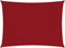 vidaXL Zonnescherm rechthoekig 6x8 m oxford stof rood