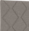 vidaXL - Hoofdbord - met - Diamant - Blokken - Ontwerp - in - Taupe - - - 140 - cm - Stof
