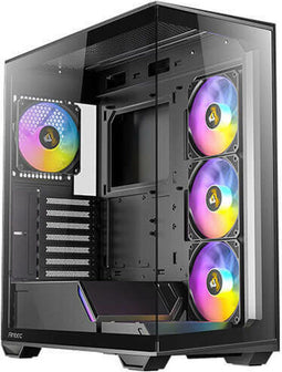 Antec C3 - Midi Tower PC - ATX ITX micro ATX - Zwart