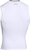 Under Armour HG Armour Sporttop - Compressie - Wit - Maat L