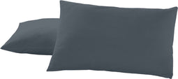 Kussensloop Alexandra House Living Grijs 50 x 80 cm (2 Stuks)
