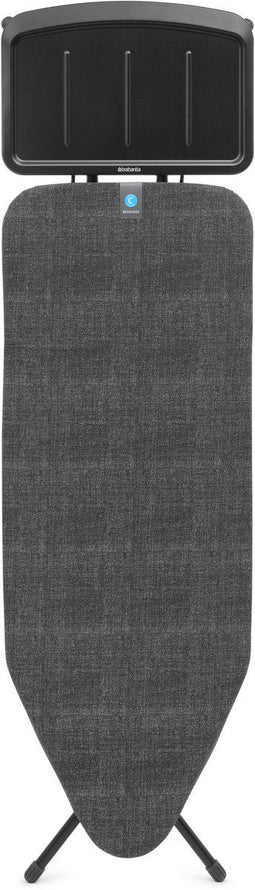 Brabantia Strijkplank C - Stoomgenerator - XL 124x45 cm - Denim Black