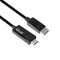 Club3D CAC-1082 - DisplayPort naar HDMI Adapterkabel - 4K60Hz HDR - Zilver