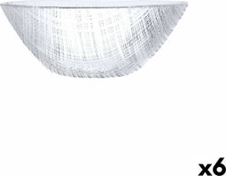 Saladekom Bidasoa Ikonic Transparant Glas (15,5 cm) (Pack 6x)