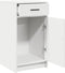 vidaXL - Dressoir - Wit - 40x41x75 - cm - Gelamineerd - Hout