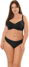 Iconic Bottom - Brazilian - Gouden hangertje - Zwart (XL)