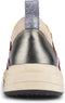 PS Poelman Minion Dames Sneakers - Lage Sneakers - Shiny Details - Bordeaux Beige Multi