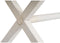 Eettafel DKD Home Decor Wit Metaal Mangohout 180 x 90 x 76 cm