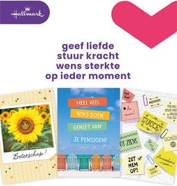 Hallmark set wenskaarten, A4 zakelijke momenten, pak van 8 stuks