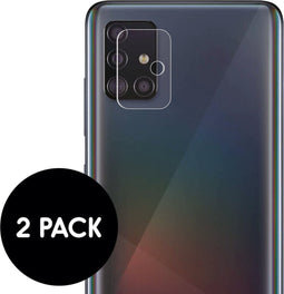 imoshion Screenprotector Geschikt voor Samsung Galaxy A71 Camera Lens Protector - imoshion Camera Protector Glas 2 Pack